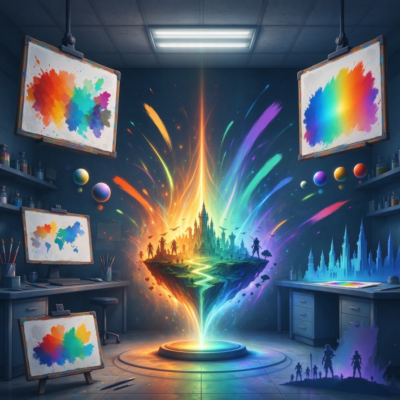 Art style definition and visual development