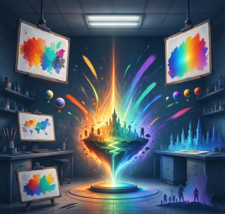 Art style definition and visual development